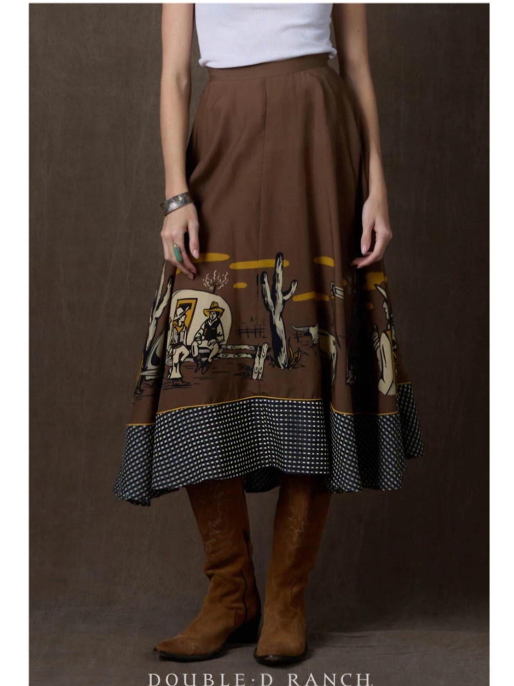 Double D Ranch Oil Camp Skirt collection: Roughneck Rodeo